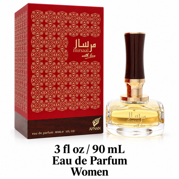 Mirsaal With Love by Afnan 3.0 Oz Eau De Parfum Spray for Women