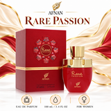 Rare Passion by Afnan 3.4 Oz Eau De Parfum Spray for Women