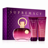 Supremacy Purple by Afnan 3 Pcs Gift Set for Women