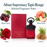 Supremacy Tapis Rouge by Afnan 3 Oz Eau De Parfum Spray for Women