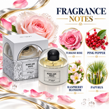 Roses Are White by Afnan 3.4 Oz Eau De Parfum Spray for Women