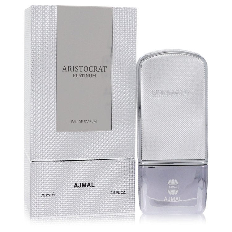 Ajmal Aristocrat Platinum by Ajmal 2.5 Oz Eau De Parfum Spray for Men