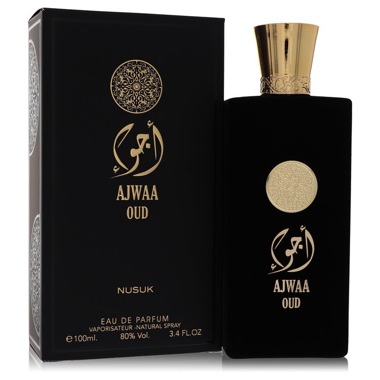 Ajwaa Oud by Nusuk Eau De Parfum Spray (Unisex) 3.4 oz | Men Collection by AAA Beauty - Premium Men Perfume and Cologne | AAA Beauty