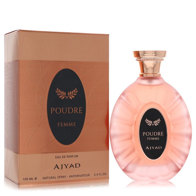 Ajyad Poudre by Ajyad 3.4 Oz Eau De Parfum Spray for Women