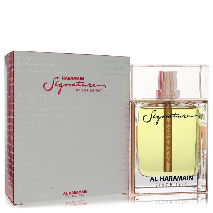 Al Haramain Signature by Al Haramain 3.4 Oz Eau De Parfum Spray for Women