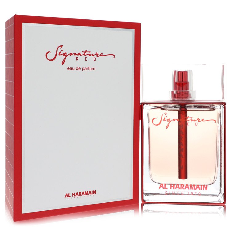 Al Haramain Signature Red by Al Haramain 3.4 Oz Eau De Parfum Spray for Women
