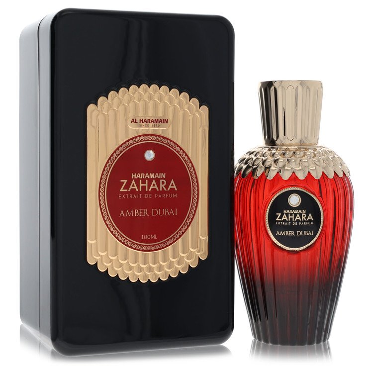 Al Haramain Zahara Amber Dubai by Al Haramain 3.33 Oz Extrait De Parfum Spray for Men