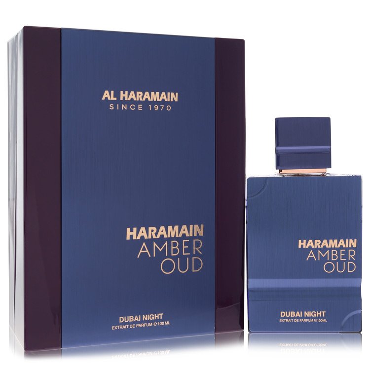 Al Haramain Amber Oud Dubai Night by Al Haramain 3.33 Oz Extrait De Parfum Spray for Men