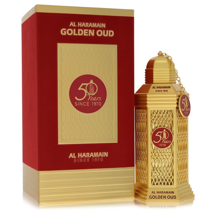 Al Haramain Golden Oud by Al Haramain 3.4 Oz Eau De Parfum Spray for Men