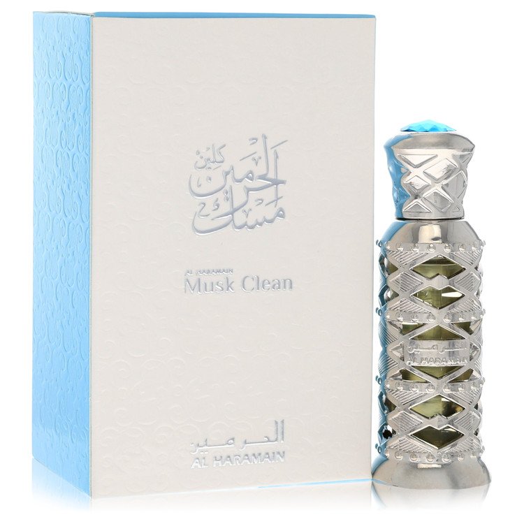 Al Haramain Musk Clean by Al Haramain by Al Haramain 0.41 Oz Oz Concentrated Perfume Oil 0.41 Oz for Men