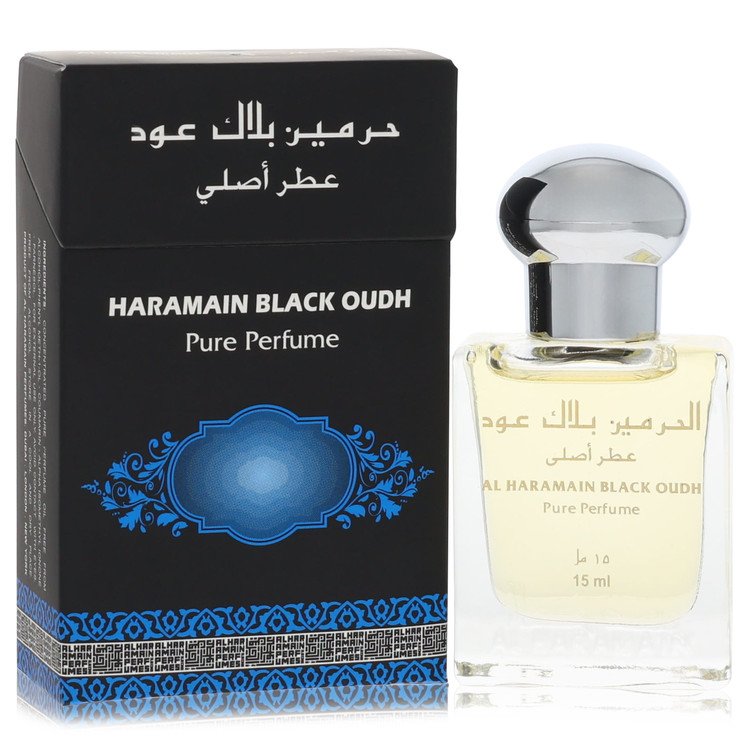 Al Haramain Black Oudh by Al Haramain 0.51 Oz Mini Pure Parfum for Men