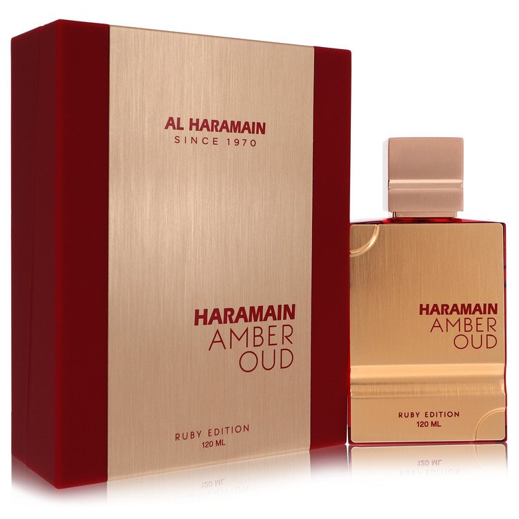 Amber Oud Ruby Edition By Al Haramain 4.0 Oz Eau De Parfum Spray For Men In Box