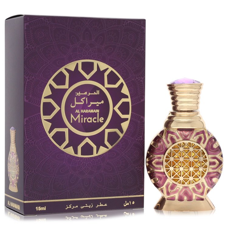 Al Haramain Miracle by Al Haramain 0.51 Oz Concentrated Perfume Oil for Women