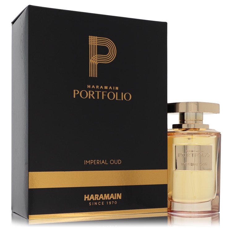 Al Haramain Portfolio Imperial Oud by Al Haramain 2.5 Oz Eau De Parfum Spray (unisex) for Men