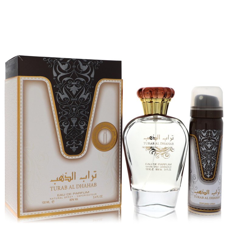 Ard Al Zaafaran Turab Al Dhabah by Al Zaafaran 3.4 Oz Eau De Parfum Spray With 1.7 Oz Perfumed Spray for Women