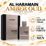 Amber Oud Carbon Edition by Al Haramain 2 Oz Eau De Parfum for Men