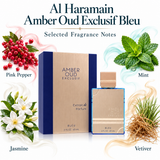 Al Haramain Unisex Amber Oud Exclusif Bleu by Al Haramain 2 Oz Eau De Parfum for Men