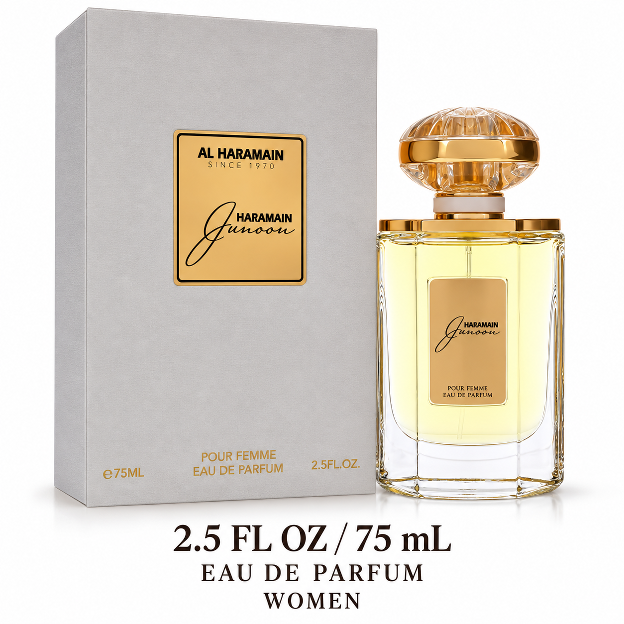 Junoon by Al Haramain 2.5 Oz Eau De Parfum Spary for Women