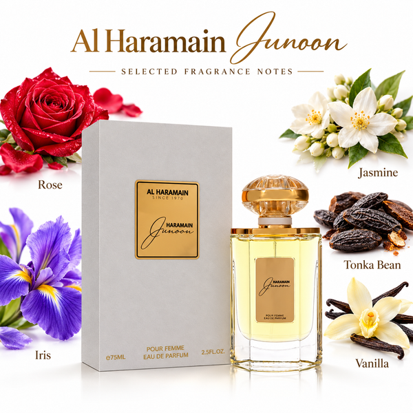 Junoon by Al Haramain 2.5 Oz Eau De Parfum Spary for Women