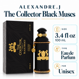 Black Muscus by Alexandre J 3.4 Oz Eau De Parfum Spray In Box for Women