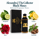 Black Muscus by Alexandre J 3.4 Oz Eau De Parfum Spray In Box for Women