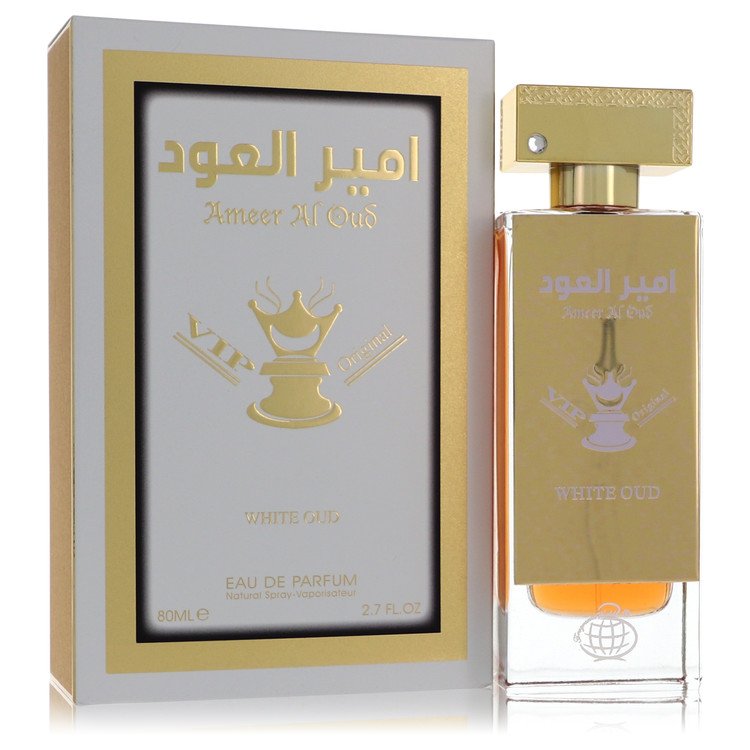 Ameer Al Oud Vip Original White Oud by Fragrance World 2.7 Oz Eau De Parfum Spray (unisex) for Men
