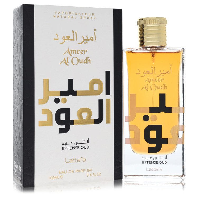 Ameer Al Oudh Intense By Lattafa for Men - 3.4 OZ EAU DE PARFUM SPRAY