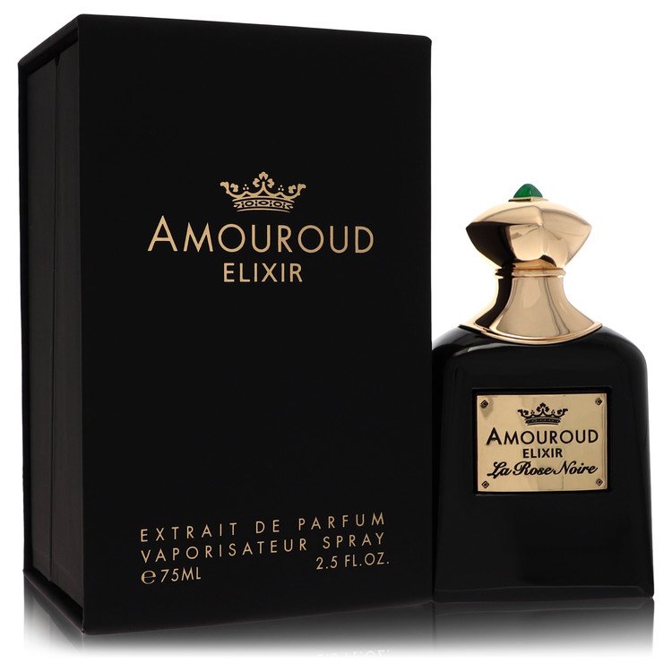 Amouroud Elixir La Rose Noire by Amouroud 2.5 Oz Extrait De Parfum Spray for Women