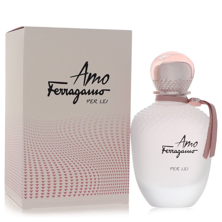 Amo Ferragamo Per Lei by Salvatore Ferragamo Eau De Parfum Spray 3.4 Oz for Women