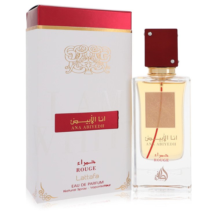 Ana Abiyedh I Am White Rouge by Lattafa 2 Oz Eau De Parfum Spray (unisex) for Women