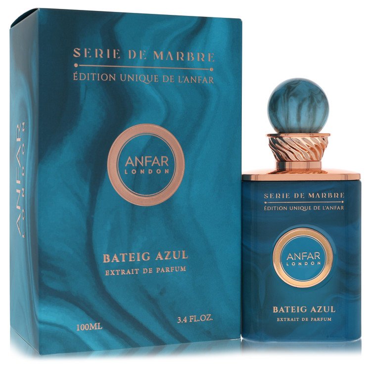 Anfar London Bateig Azul by Anfar 3.4 Oz Extrait De Parfum Spray for Men