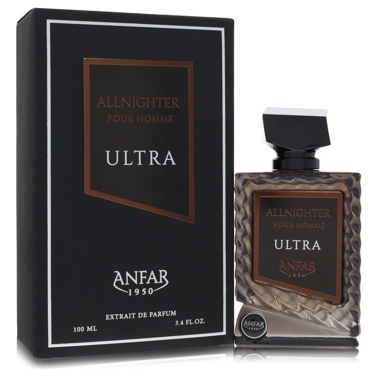 Anfar All Nighter Ultra by Anfar 3.4 Oz Extrait De Parfum Spray for Men