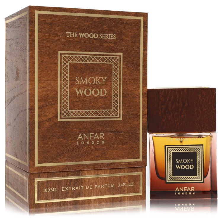 Anfar London Smoky Wood by Anfar 3.4 Oz Extrait De Parfum Spray for Men