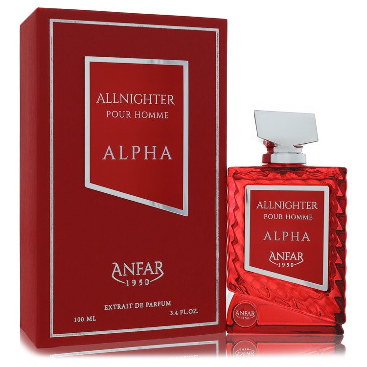 Anfar All Nighter Alpha by Anfar 3.4 Oz Extrait De Parfum Spray for Men