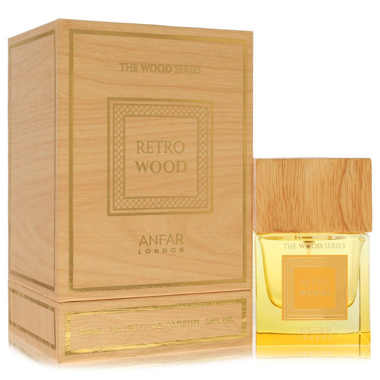 Anfar Retro Wood by Anfar 3.4 Oz Extrait De Parfum Spray for Men