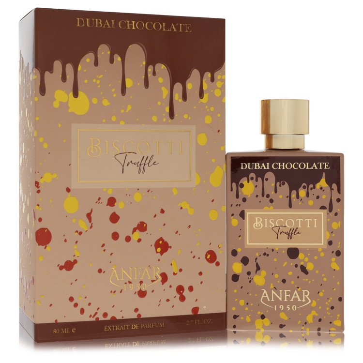 Anfar Biscotti Truffle Dubai Chocolate by Anfar by Anfar 2.7 Oz Oz Extrait De Parfum Spray 2.7 Oz for Women