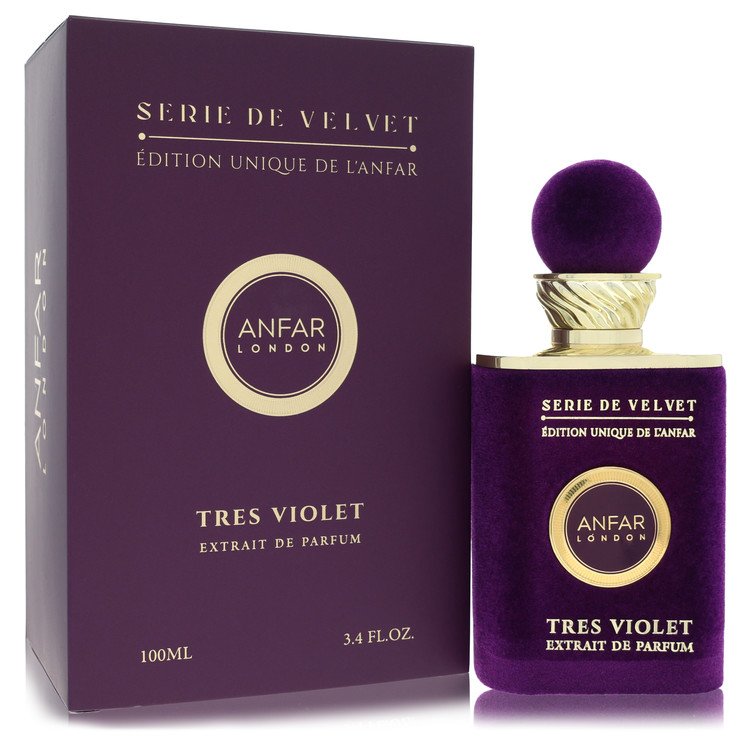 Anfar London Tres Violet by Anfar 3.4 Oz Extrait De Parfum Spray for Women