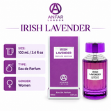 Irish Lavender Private Edition by Anfar London 3.4 Oz Eau De Parfum Spray for Women