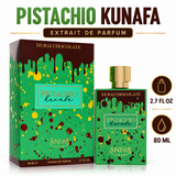 Anfar Pistachio Kunafa by Anfar 2.7 Oz Extrait De Parfum Spray In Box for Men