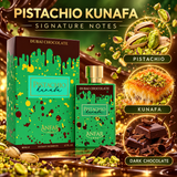 Anfar Pistachio Kunafa by Anfar 2.7 Oz Extrait De Parfum Spray In Box for Men