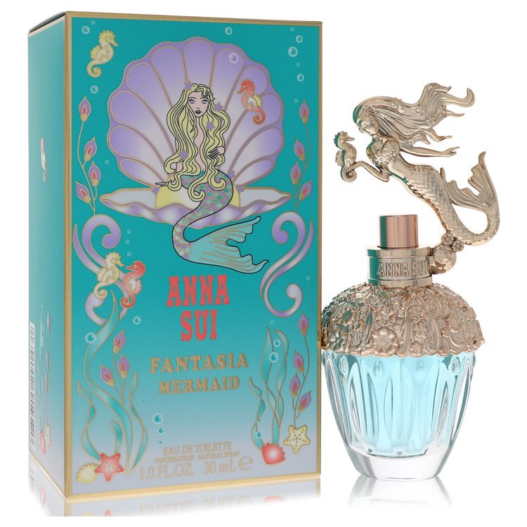 Anna Sui Fantasia Mermaid by Anna Sui Eau De Toilette Spray 1 oz for Women - Premium Designer Fragrance – Available at AAA Beauty