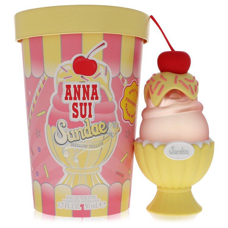 Anna Sui Sundae Mellow Yellow by Anna Sui 1.7 Oz Eau De Toilette Spray for Women