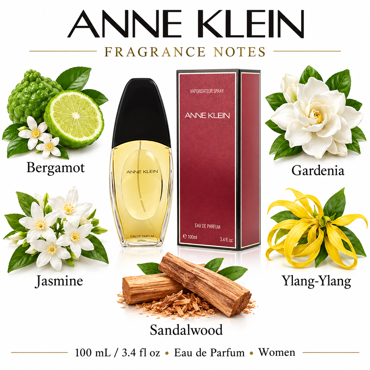 Anne Klein Eau de Parfum 100 mL for Women - main