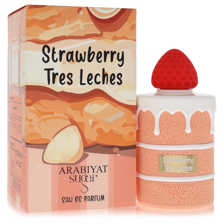 Arabiyat Sugar Strawberry Tres Leches by Arabiyat by Arabiyat 3.4 Oz Oz Eau De Parfum Spray 3.4 Oz for Women