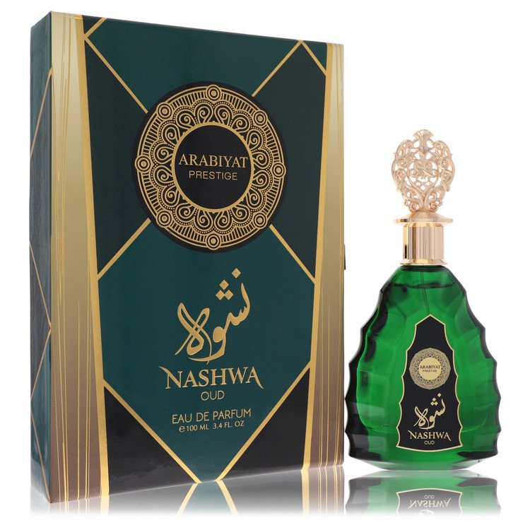 Arabiyat Prestige Nashwa Oud by Arabiyat Prestige 3.4 Oz Eau De Parfum Spray (unisex) for Men