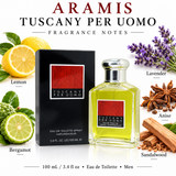 Tuscany Per Uomo by Aramis 3.4 Oz Eau De Toilette Spray for Men