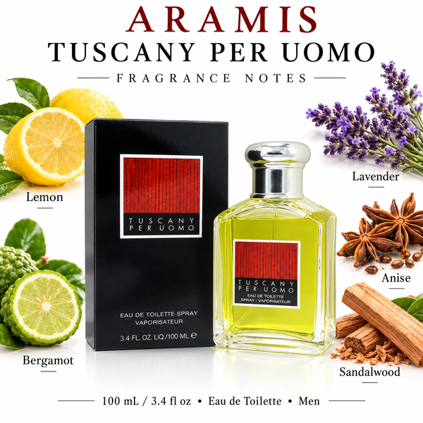 Tuscany Per Uomo by Aramis 3.4 Oz Eau De Toilette Spray for Men