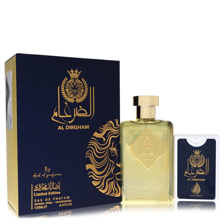 Ard Al Zaafaran Al Dirgham by Al Zaafaran 3.4 Oz Eau De Parfum Spray +.65 Mini Eau De Parfum Spray (limited Edition Unisex) for Men