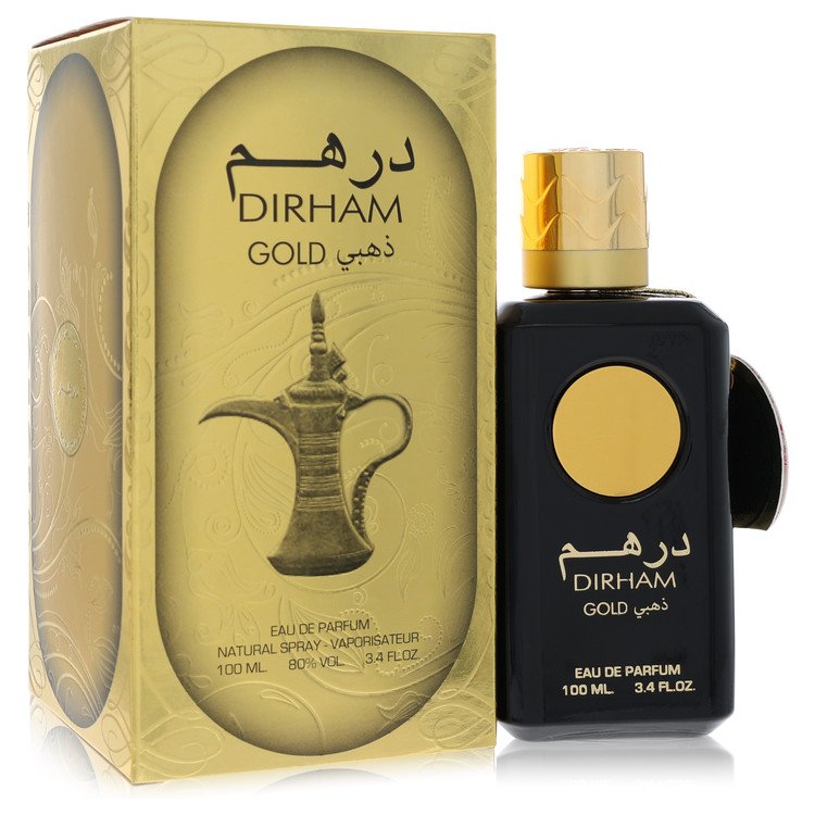 Ard Al Zaafaran Dirham Gold by Al Zaafaran Eau De Parfum Spray (Unisex) 3.4 oz | Men Collection by AAA Beauty - Premium Men Perfume and Cologne | AAA Beauty