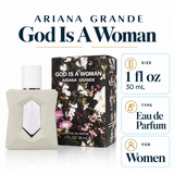 God Is A Woman by Ariana Grande 1 Oz Eau De Parfum Spray for Women